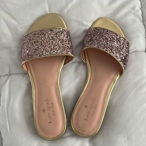 Kate Spade Flat glitter sandal